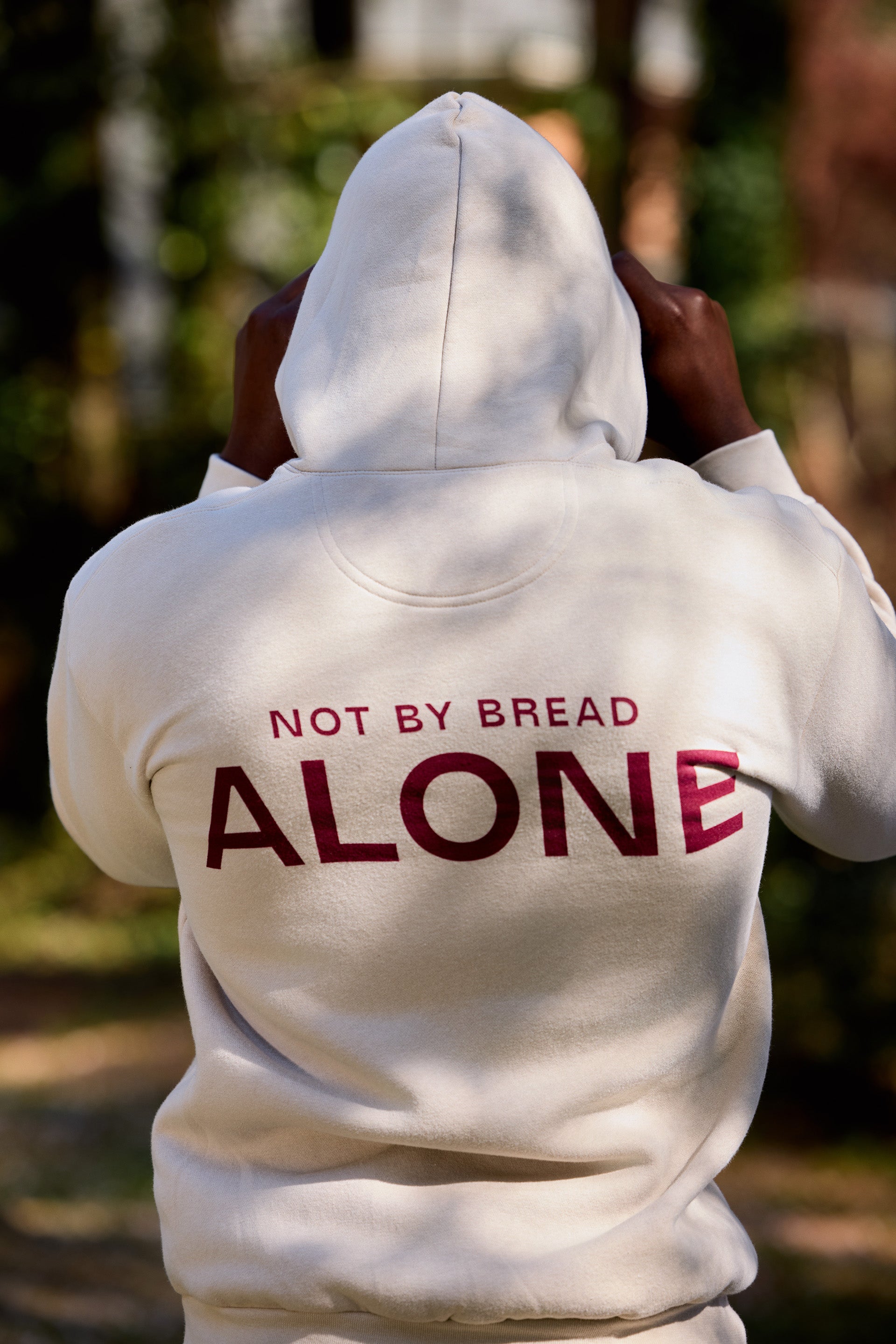 Not By Bread Alone – Hoodie