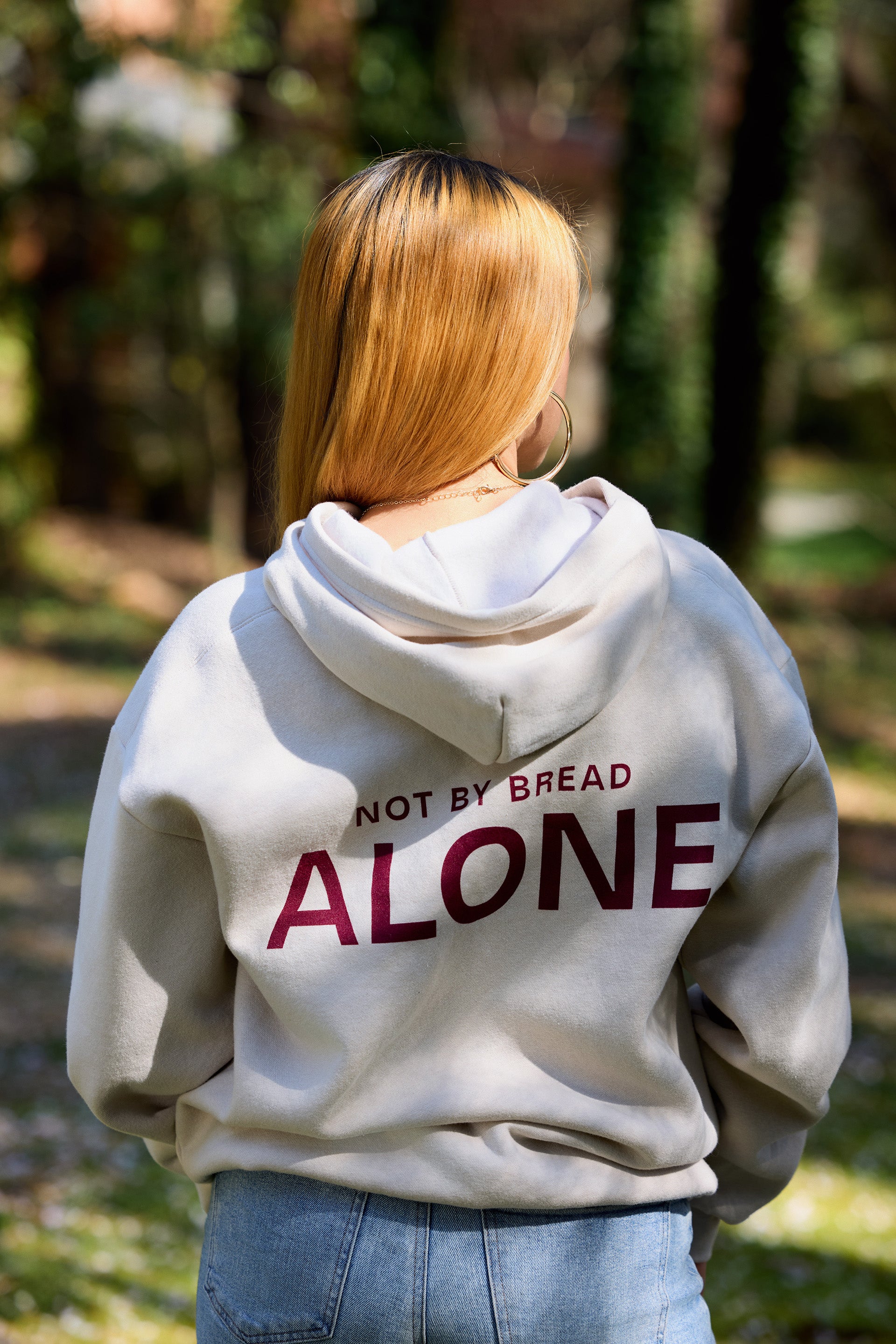 Not By Bread Alone – Hoodie