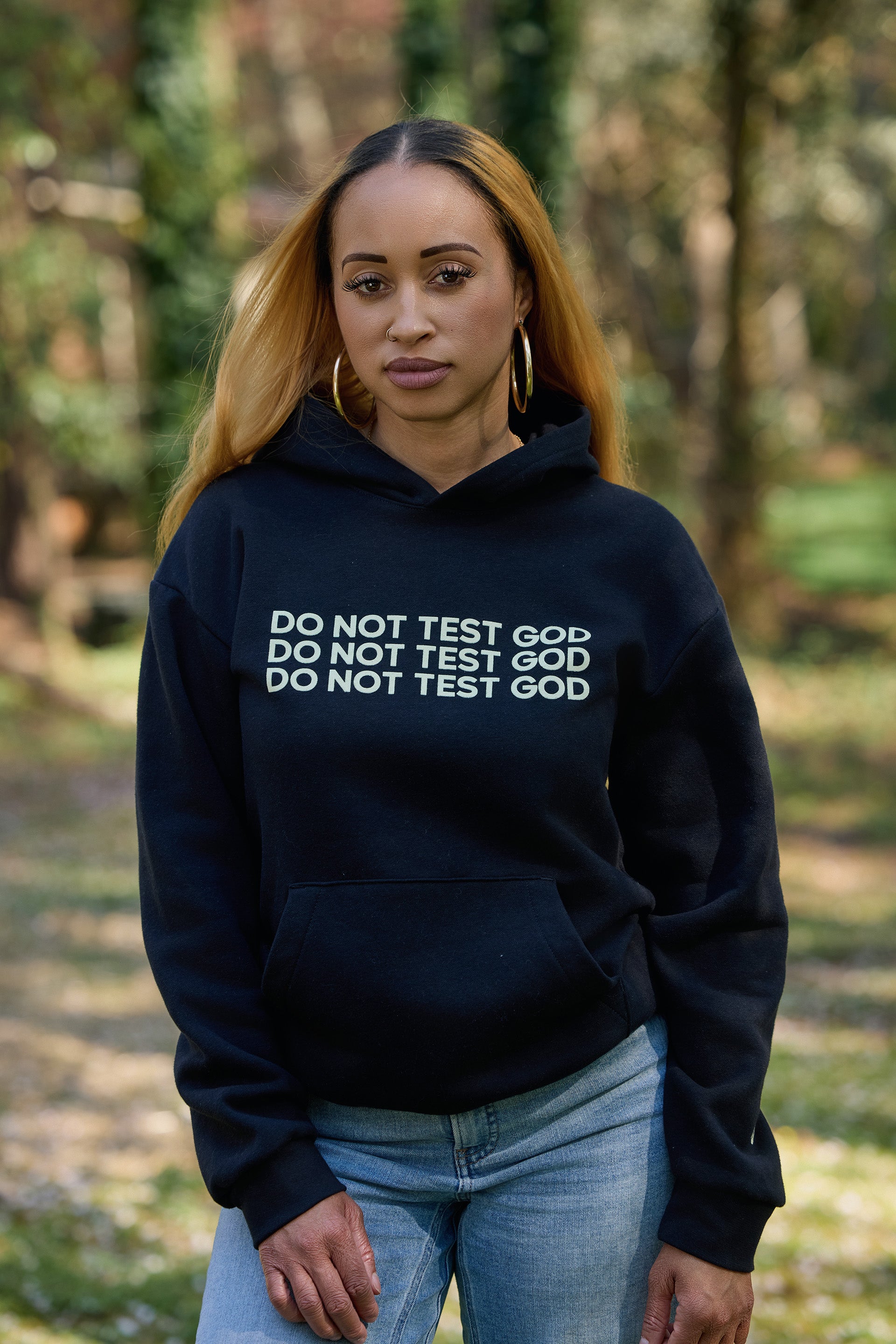 Do Not Test God – Hoodie & Crewneck
