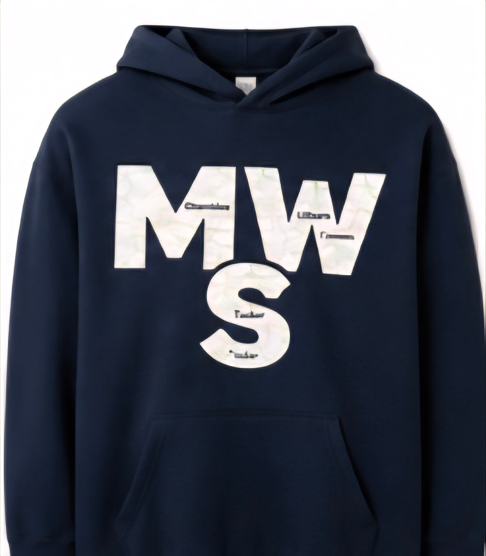 MWS student hoodie in navy