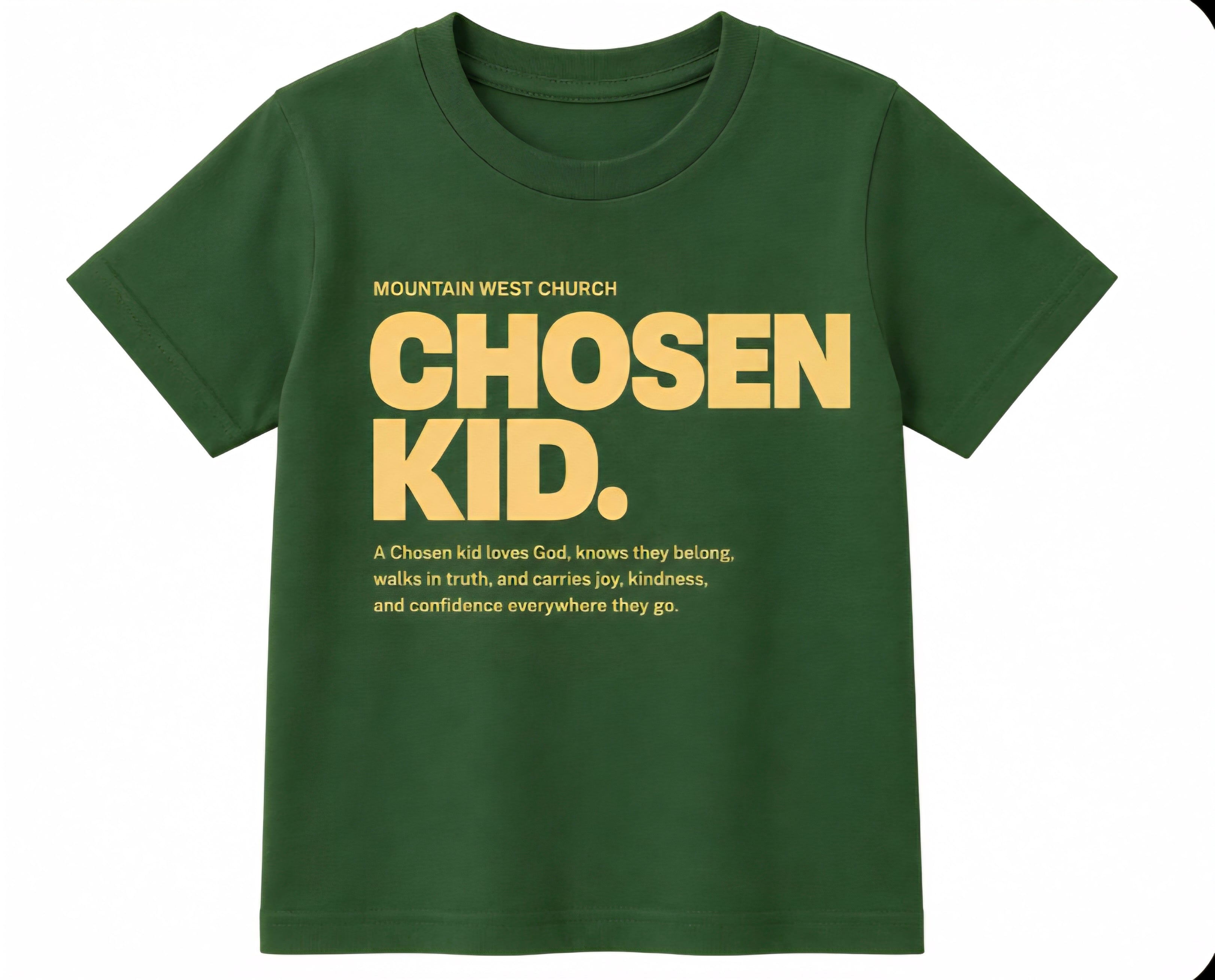 Chosen Kid Signature – Tee (Green)